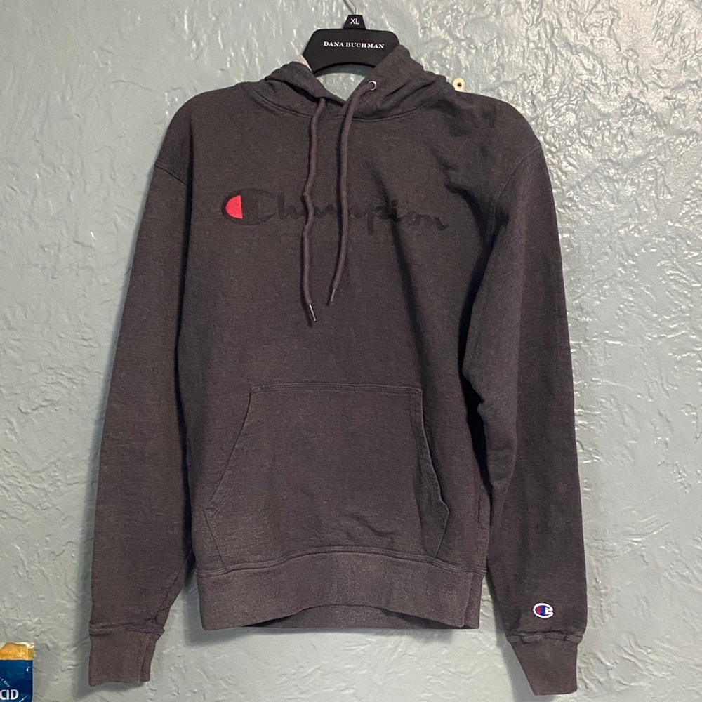 Champion Men's Charcoal Hoodie